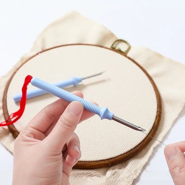 Aiguille a broderie pik-pik bleu PK-003 