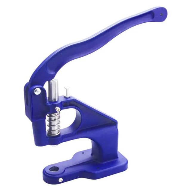 Machine a presser manuelle bleu 